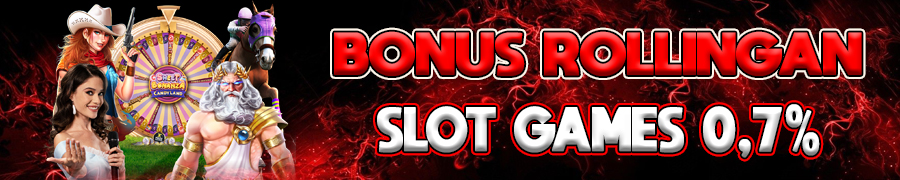 BONUS ROLLINGAN SLOT 0,7%