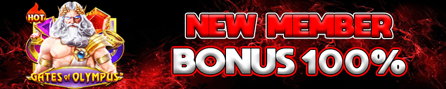 BONUS NEW MEMBER 100% SLOT GAMES